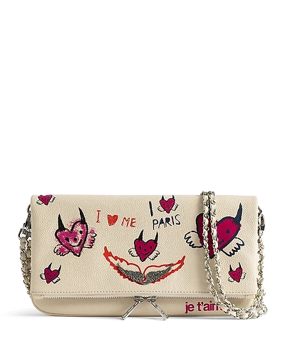 Zadig & Voltaire Rock Grained Leather Bloomy Bag - Exclusive