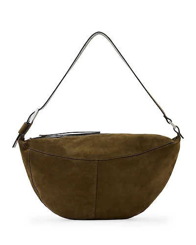 Allsaints Luna Suede Shoulder Bag