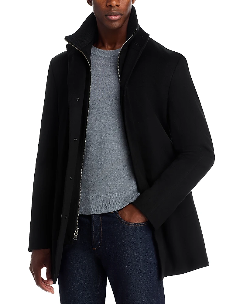 The Men's Store at Bloomingdale's Loro Piana Rainsystem Bib Car Coat - Exclusive
