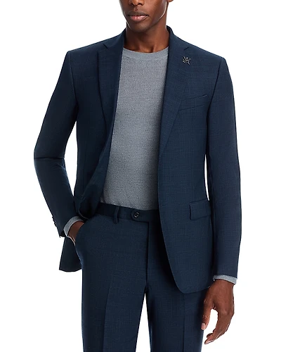 John Varvatos Star Usa Plaid Slim Fit Suit Jacket