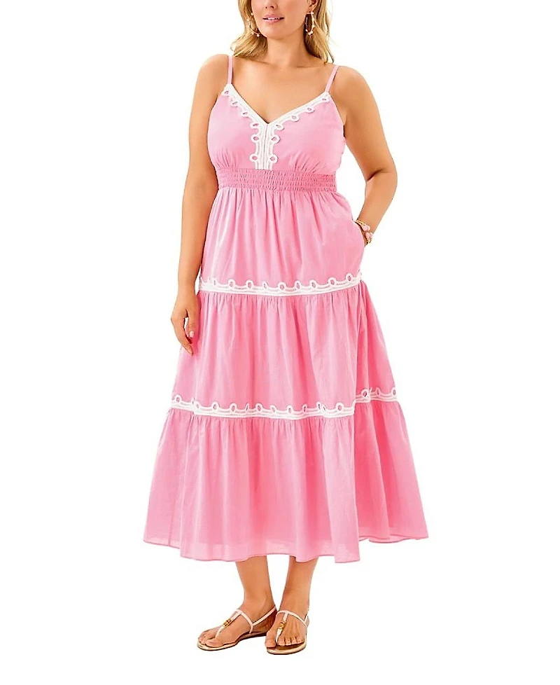 Lilly Pulitzer Zanna Cotton Midi Dress