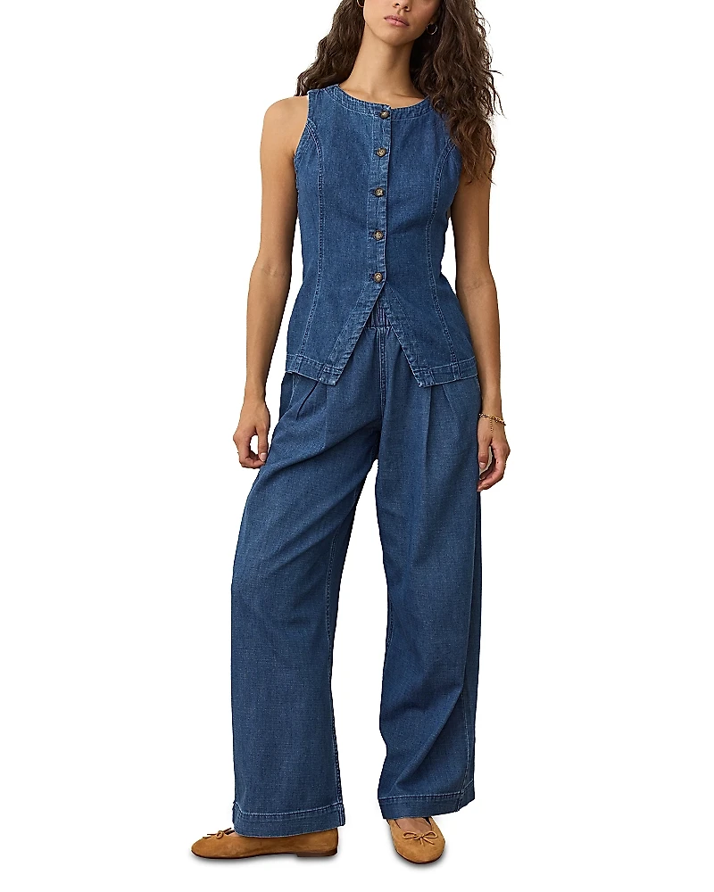 Marine Layer Charlie Denim Vest