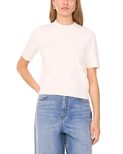 1.state Short Sleeve Sweater