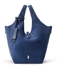 Polo Ralph Lauren Polo Play Suede Small Tote & Crossbody