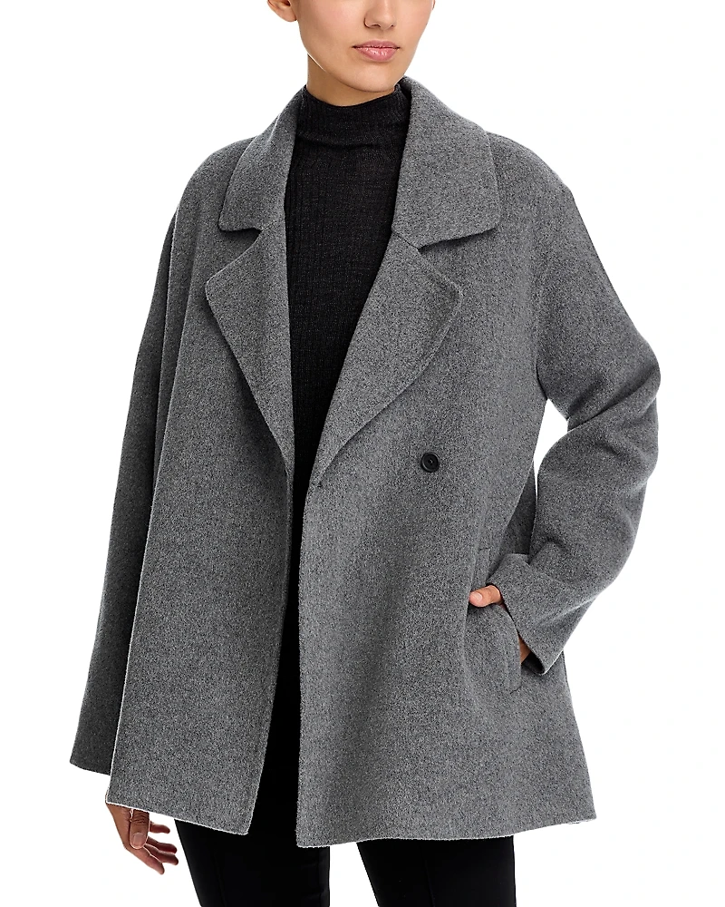 Eileen Fisher Wool Trench Coat