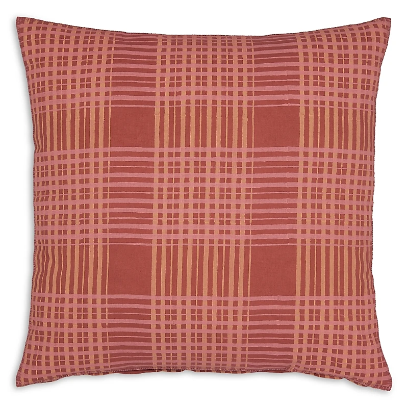 John Robshaw Keshav Terracotta Decorative Pillow