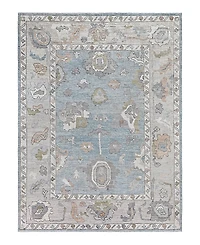 Bloomingdale's Colorful Oushak M0103- Area Rug