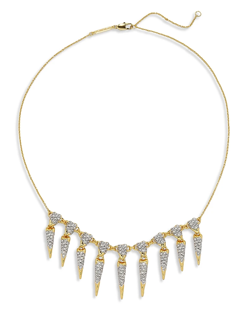 Alexis Bitar Solanales Pave Spear Statement Necklace, 16-18