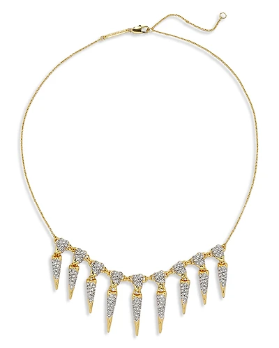Alexis Bitar Solanales Pave Spear Statement Necklace, 16-18