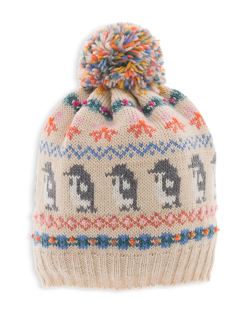 French Knot Penguin Palooza Hat