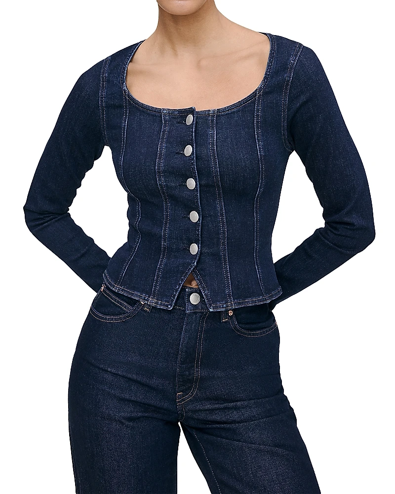 DL1961 Bailee Denim Top