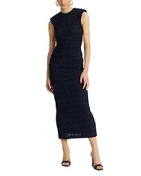 Rotate Lace Midi Dress