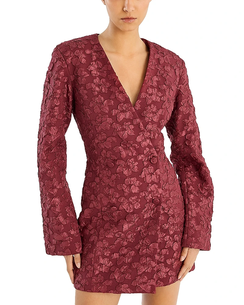 Rotate Jacquard Blazer Dress