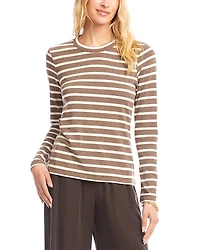 Karen Kane Long Sleeve Crewneck Top