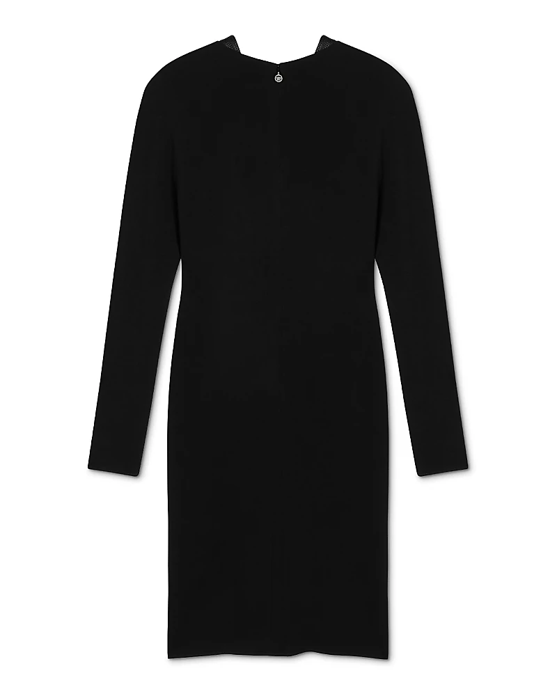 Versace Stretch Crepe Midi Dress