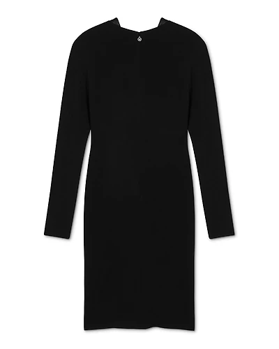 Versace Stretch Crepe Midi Dress