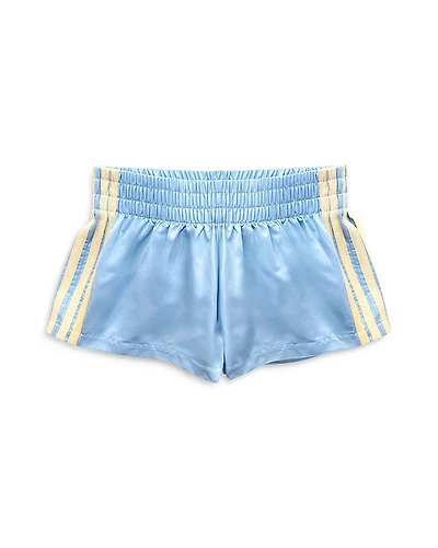KatieJnyc Girls' Jordan Contrast Striped Shorts - Big Kid