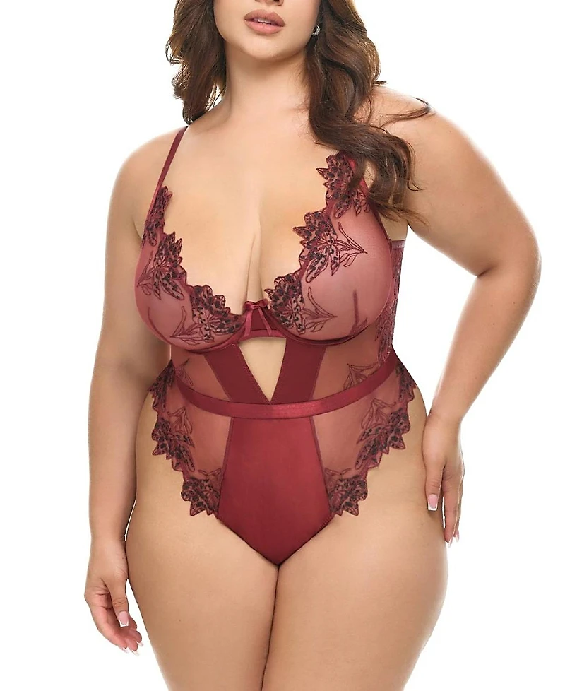 Oh La La Cheri Plus Nina Sheer Teddy