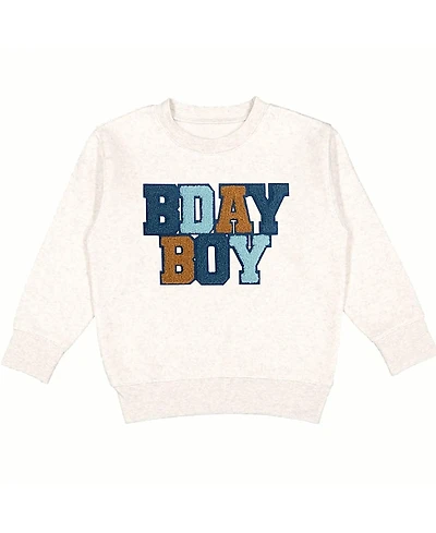 Sweet Wink Boys' Birthday Patch Sweatshirt - Baby