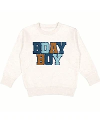 Sweet Wink Boys' Birthday Patch Sweatshirt - Baby