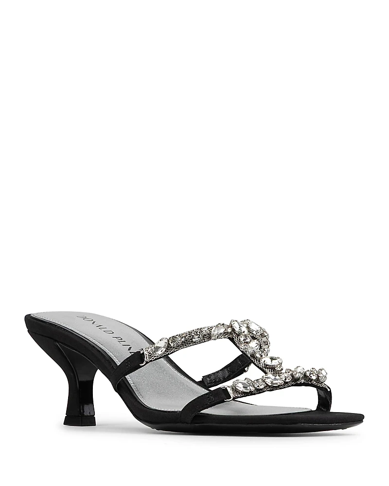 Donald Pliner Women's Griffon Kitten Heel Sandals