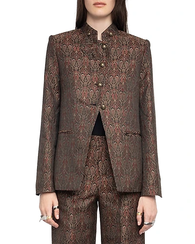 Zadig & Voltaire Verysa Jacquard Blazer