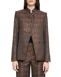 Zadig & Voltaire Verysa Jacquard Blazer