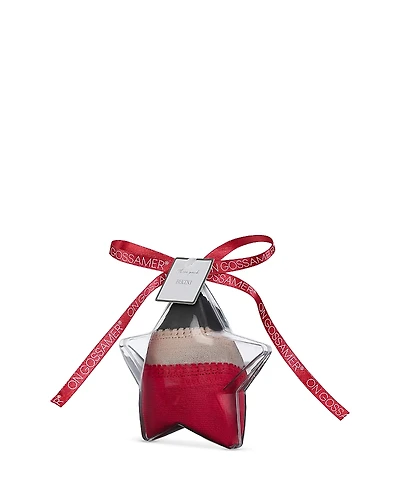 On Gossamer Mesh Bikinis, Set of 3