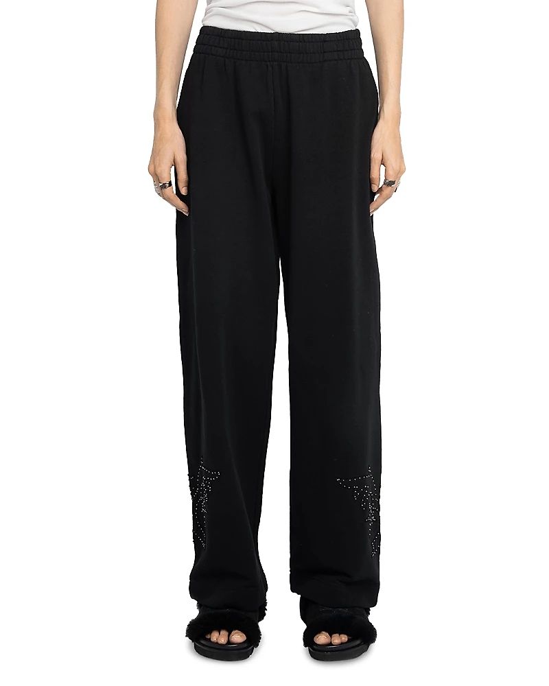 Zadig & Voltaire Clem Mo Patch Studs Sweatpants