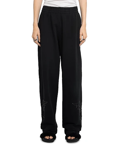 Zadig & Voltaire Clem Mo Patch Studs Sweatpants