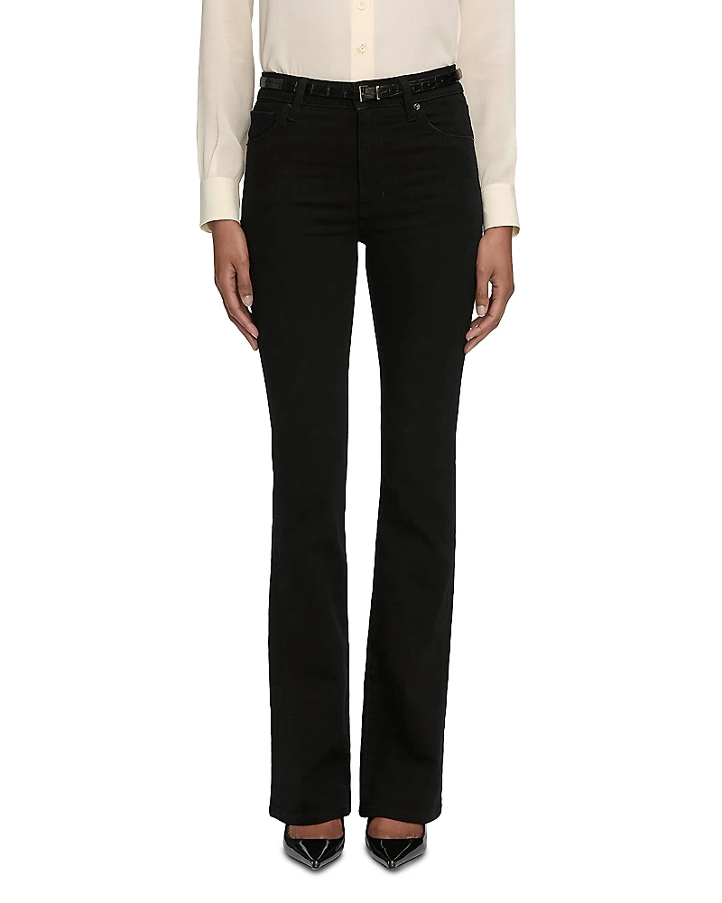 Frame The Reboot High Rise Cropped Bootcut Jeans