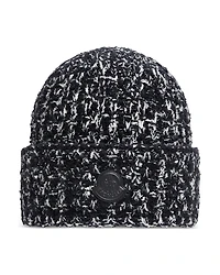 Moncler Wool Blend Logo Patch Beanie