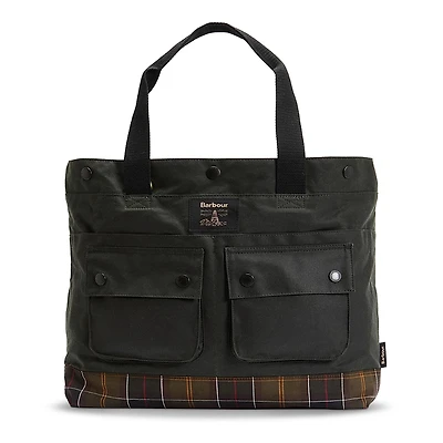 Barbour Field Wax Tote