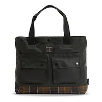 Barbour Field Wax Tote