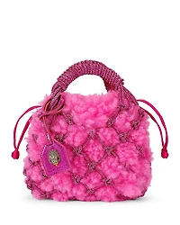 Kurt Geiger London Small Macrame Crystal Bag