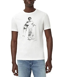 John Varvatos Aretha Franklin Graphic Tee