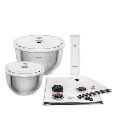 Zwilling Fresh and Save Stainless Steel Vacuum Bowl Starter Set