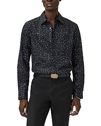 John Varvatos Rodney Printed Button Front Shirt