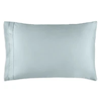 Amalia Home Collection Luiz Embroidered Sateen Standard Pillowcase, Pair