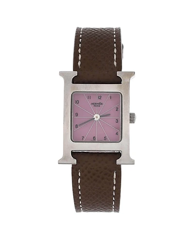 Pre-Owned HERMES Heure H Quartz Watch