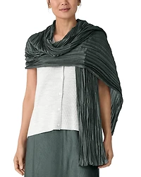 Eileen Fisher Silk Crinkle Scarf