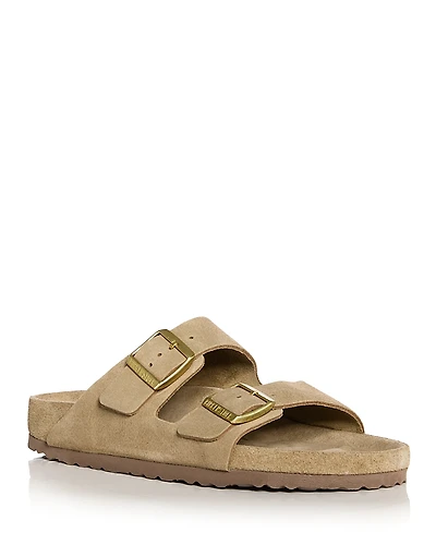 Birkenstock Women's Arizona Exquisite Tonal Suede Footbed Sandals