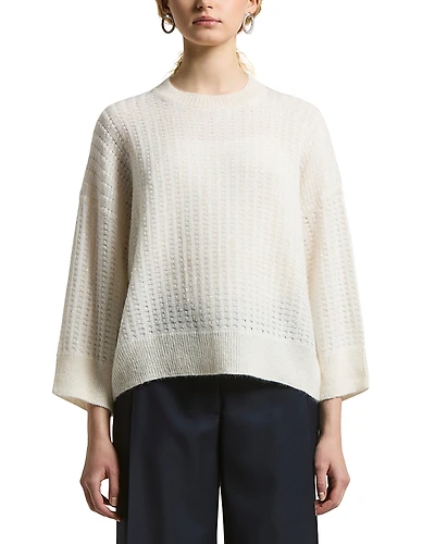 Peserico Flowy Sleeve Knitted Sweater