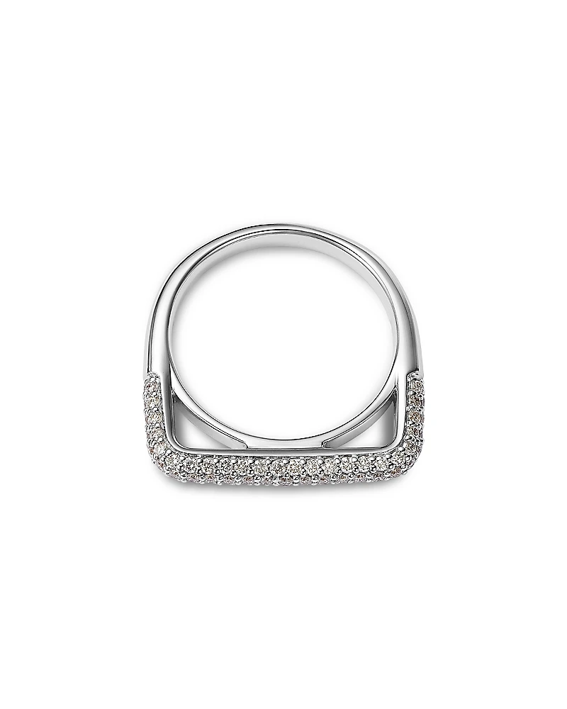 Bloomingdale's Fine Collection Diamond Pave Square Stack Band