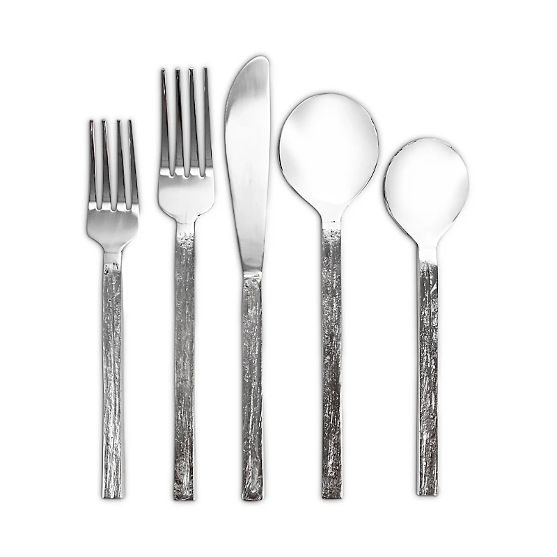 Shelton Metal La Tavola Five Piece Flatware Set