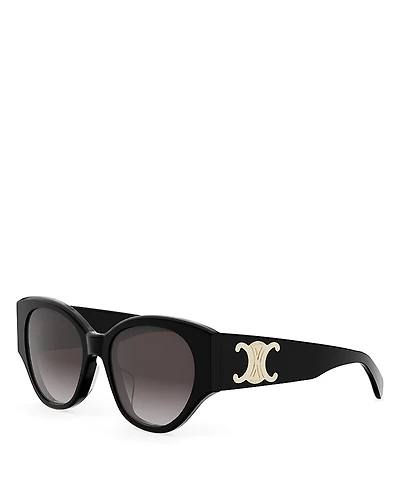 Celine Maxi Triomphe Butterfly Sunglasses, 55mm