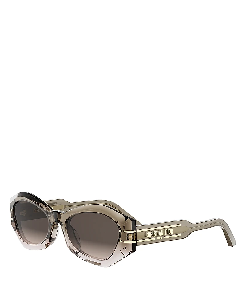 Dior DiorSignature B1U Butterfly Sunglasses, 55mm
