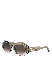 Dior DiorSignature B1U Butterfly Sunglasses, 55mm