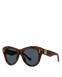 Loewe Anagram Geometric Sunglasses, 51mm