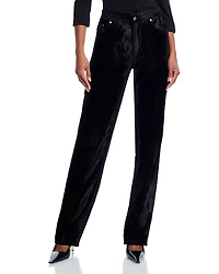 Helmut Lang Pony High Rise Straight Pants